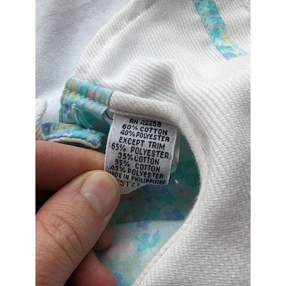 Allison Ann Girls Party Dress Size 6 Floral Puff Sleeve Garden Easter Vintage - Picture 4 of 9